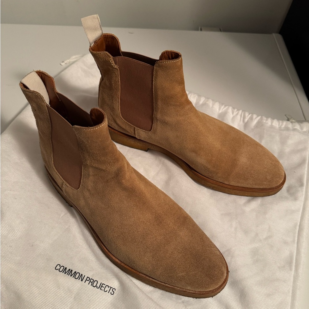 Common Projects Suede Men’s Chelsea Boots EU 43 US 10